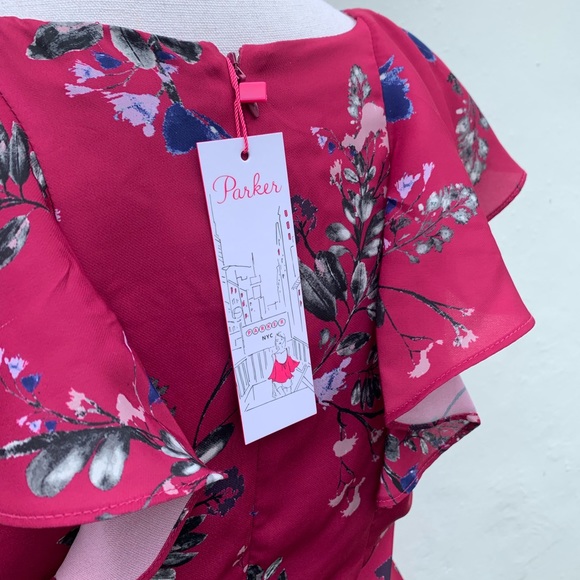 PARKER TIERED RUFFLE DRESS - Picture 8 of 8